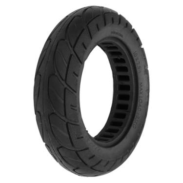 Imagem de Roda Sólida de Scooter Elétrica 10x2.5, Substituição de Pneu à Prova de Explosão Antiderrapante Absorvente de Choque Com Acessórios para Scooters