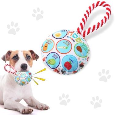 Imagem de Suilung Brinquedo de cachorro com tema de Páscoa com tema de Páscoa, brinquedos para dentição de filhotes, presentes de corda de animais para donos de cães, Judaica, lembrancinhas de festa judaica,