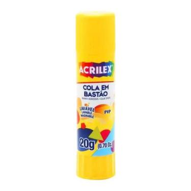 Imagem de Cola em Bastão, Acrilex 20 grs, Pacote de 6un - ACRILEX