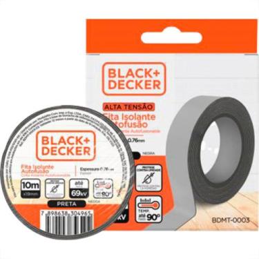 Imagem de Black Fita Isolante B&D Auto Fusao 19X10M - Black & decker iluminacao