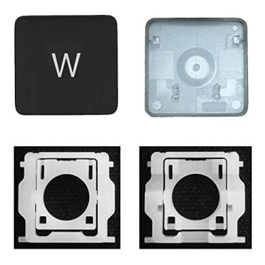 Imagem de MACSEEJI Tampa de chave individual de substituição com dobradiça para (M1 M2 M3 M4) MacBook Pro A2141 A2251 A2289 A2338 A2442 A2485 A2779 MacBook Air A2179 A2337 A2681 2021-2024 (Chave W)