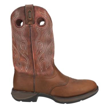 Imagem de Durango Bota masculina Rebel Western, Velocidade do anoitecer e casca marrom, 12 X-Wide