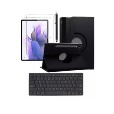 Imagem de Capa Com Teclado + Película + Caneta Para Tablet S9 FE 10.9 - Fam