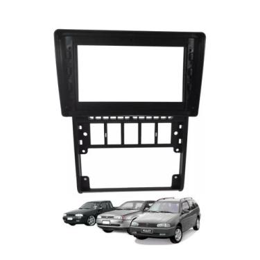 Imagem de MOLDURA 9" Polegadas VW Saveiro, Gol G2, Parati - 96 a 04 Na Cor PRETA