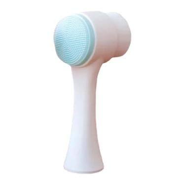 Imagem de Zialofi Escova de Limpeza Facial em Silicone, Azul