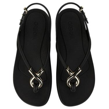 Imagem de Sandália Feminina Rasteira Musa Fashion Brilho Grendha