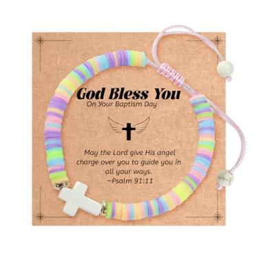 Imagem de BAYLAY Pulseira de comunhão bractlet de Páscoa, First Communion, Latão, Sem Pedra Preciosa