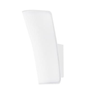 Imagem de Ioensy Luz de parede Lâmpada externa interna, luminária de arandelas de 12W Patio Lighting, arandela de parede do quarto para casa, pátio, Concha Branca