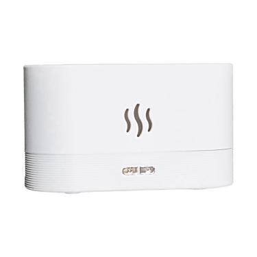 Imagem de Difusor Umidificador Aromatizador Ultrasônico Fogo - Branco