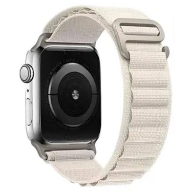 Imagem de Pulseira de Loop Alpino Watch Ultra Serie 9 8 7 SE 6 5 4 3 2 1 Banda de nylon 49mm 45mm 44mm 42mm