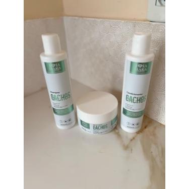 Imagem de KIT Shampoo e Condicionador e máscara para Cabelos Cacheados, 300ml cada, Curvaturas 2, 3 e 4 Dicachos 300ml