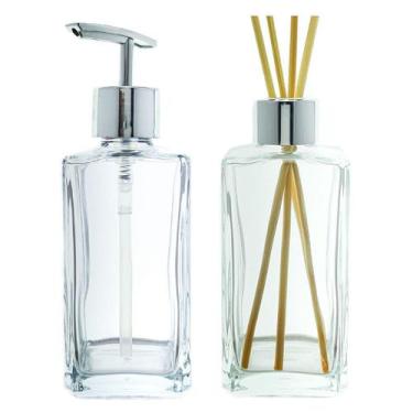 Imagem de Kit Lavabo Transparente Essências e Sabonete Liquido 250ml - R1 Aromas