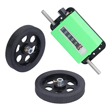 Imagem de Contador de Comprimento Mecânico 6 Dígitos Rolando Intervalo de Contagem de Contagem 0-99999.9 METROS JM316