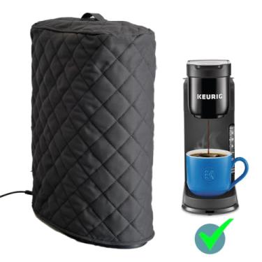 Imagem de Capa contra poeira premium para cafeteira k-express de dose única k-cup pod 3 camadas feita à mão capa protetora pesada para máquina de café compatível com aparelho de máquina de café k-express