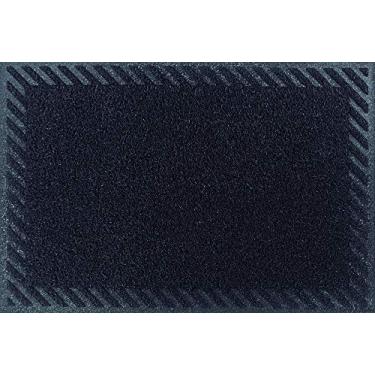 Imagem de CAPACHO VINILICO DIAGONALE 90X60CM PRETO BLACK