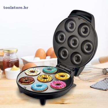 Imagem de Maquina Donuts Rosquinha Biscoito Antiaderente110v BRANCO - HYLLUS