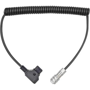 Imagem de LSYRIA Cabo de alimentação BMPCC 4K 6KPro para D-Tap compatível com Blackmagic Pocket Cinema Camera Gold V Mount Bateria Weipu 2 pinos SF6 fêmea para P Tap, 203 cm