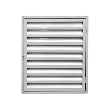 Imagem de Janela Alçapão Laminado Tranca Para Cadeado - Vettoretti, Branco