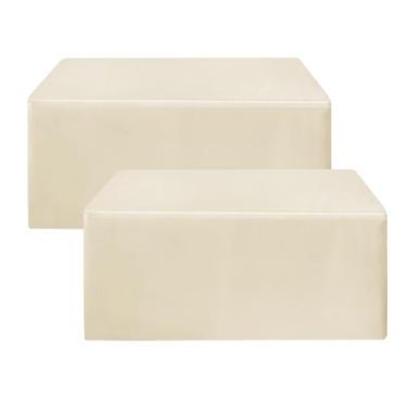 Imagem de Capa de mesa HolidayIdeas adequada para mesas de 6 pés, pacote com 2 u