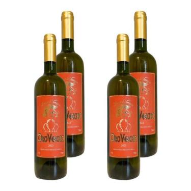 Imagem de Kit 4 Vinhos Leone Di Venezia Oro Vecchio Branco Brasil 750ml