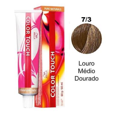 Imagem de Tonalizante Wella Color Touch 7/3 Louro Médio Louro - 60g