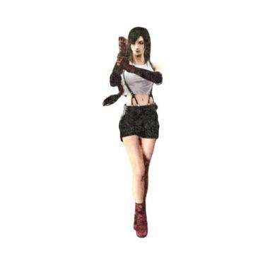 Imagem de Final Fantasy Anime Poster Canvas Wall Art Vintage Videogames Figura E