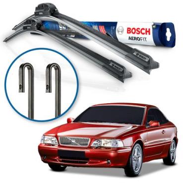 Imagem de Par Palheta Limpador Parabrisa Bosch Volvo C70 1997 1998 1999 a 2005 2