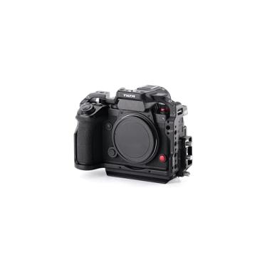 Imagem de Tilta Suporte completo para câmera compatível com Panasonic S1R II, S1 II, S1 IIE, S5 II, S5 IIX e G9 II – Preto | Grampo HDMI/USB-C, sapata fria, 1/10.2 cm-20 e 3/20.3 cm-16 threads | Chave com fenda