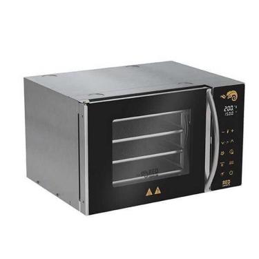 Imagem de Forno Red Convector Elétrico Preto 4 Assadeiras Vidro Reto Fcvrp4 - Red Chameleon