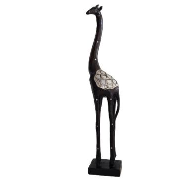 Imagem de Estatua Girafa Resina. 48cm