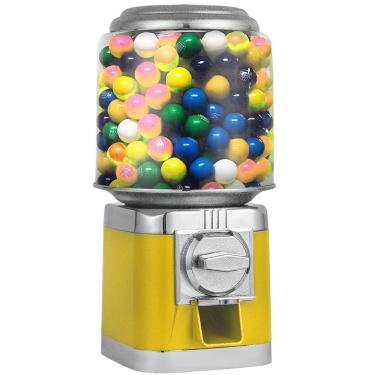 Imagem de Maquina de Bolinhas Venda Automática Vending Machine Amarela