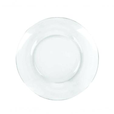 Imagem de Kit Jogo Prato Fundo Sopa Transparente 10 Peças 22,5cm