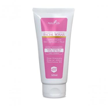 Imagem de Sabonete De Limpeza Facial Rosas - Natulife - 60ml