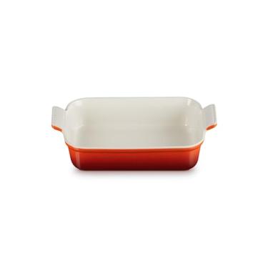 Imagem de Le Creuset Travessa Retangular Heritage 32 cm Cerâmica Vermelho