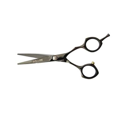 Imagem de Tesoura Profissional Corte Fio Navalha 6 Polegadas Preto