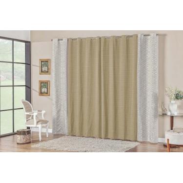 Imagem de Cortina Provence - Casa Artuz, 2m, Cáqui