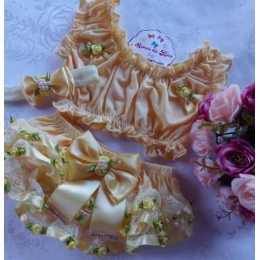 Imagem de conjunto menina calcinha top - item personalizado