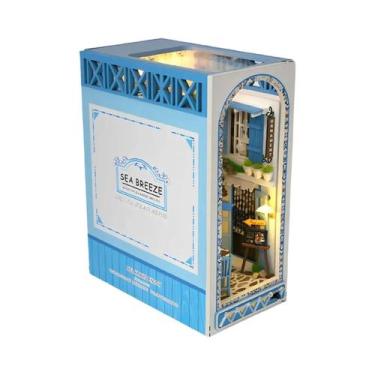 Imagem de Quebra-cabeça 3D De Madeira Com Luz Quente, Miniatura De Casa De Bonec