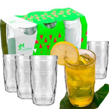 Imagem de Jogo 6 Copos SM Zumba Suco 270 ml J136 Nadir Figueiredo