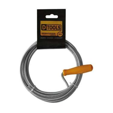 Imagem de Desentupidor Manual 3 Metros - DTOOLS - Desentupimento de Canos e Tubu