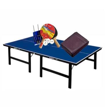 Imagem de MESA PING PONG MDP 15mm 1001 KLOPF + KIT Completo 5030 + Capa