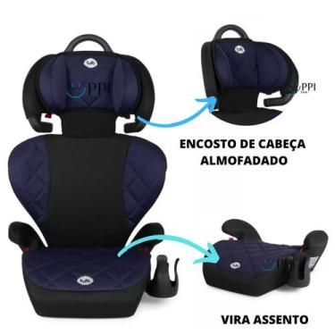 Imagem de Cadeira Cadeirinha Para Carro Infantil Bebê Assento de Elevação Crianç