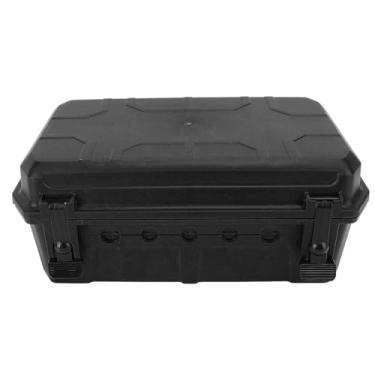 Imagem de aqxreight Caixa de Conexão Elétrica Ao Ar Livre IP54 Caixa de Extensão Elétrica de Grande Capacidade de Cordão Verde e Timer de TI Grande, para que a Conexão de Boxoutdoor Externo (Preto)