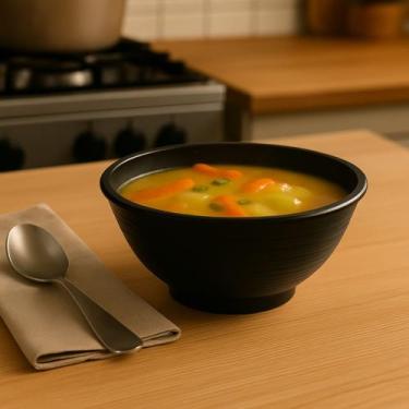 Imagem de Kit 20 Cumbuca Tigela Bowl Caldo Quente Sopa Frio Feijoada 600ML Plást