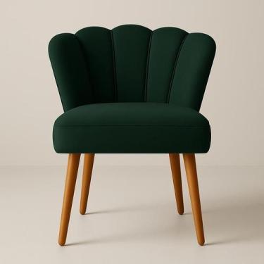 Imagem de Cadeira Poltrona Pétala Sala Estar Penteadeira e Salão - Platinum Deco