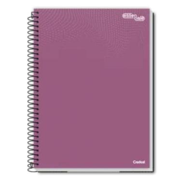 Imagem de Caderno Espiral Universitário A4 10 Matérias 160 Folhas Essenciale Credeal Roxo