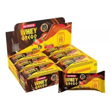 Imagem de Combo 12 Barras Whey Grego Bar Havanna Doce de Leite e Morango 40G