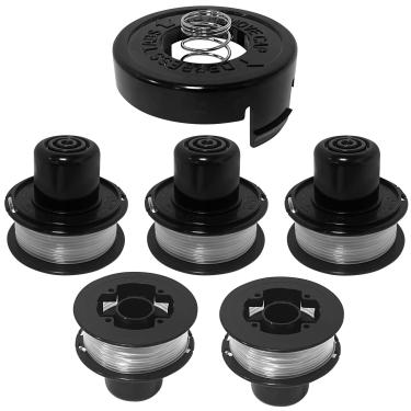 Imagem de Aporozona Carretel de reposição ST4500 RS-136 para Black and Decker ST4500 ST1000 GE800 st6800 CST800 ST1000 ST4050 Weed Eater String 20Ft RS-136-BKP 143684