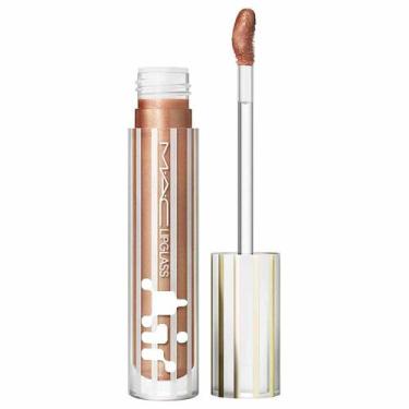 Imagem de Gloss Labial Hidratante MAC Lipglass Air 5ml, So Golden