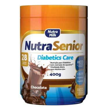 Imagem de Nutra Senior 50+ Diabetics Care 800g - ZERO AÇÚCAR - 28 Vitaminas e Minerais-Unissex